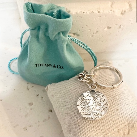 Tiffany & Co. Jewelry - RARE Tiffany & Co. Notes Keychain Vintage Sterling Silver Keyring